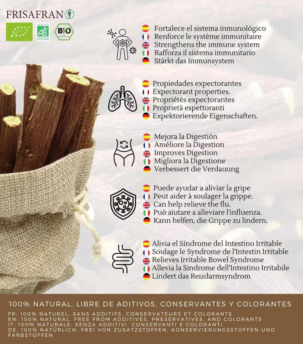 Regaliz De Palo Ecológico Fresco | Frisafran 5 Kg_3