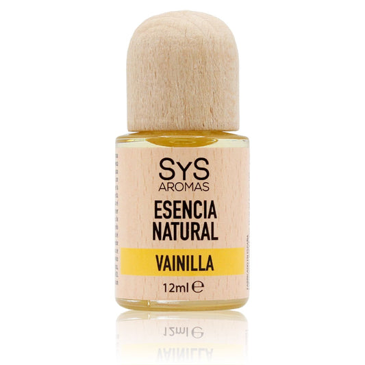 Esencia Natural Vainilla SYS Aromas 12 ml | Aroma Dulce y Caramelizado | Para Quemadores y Humidificadores_0