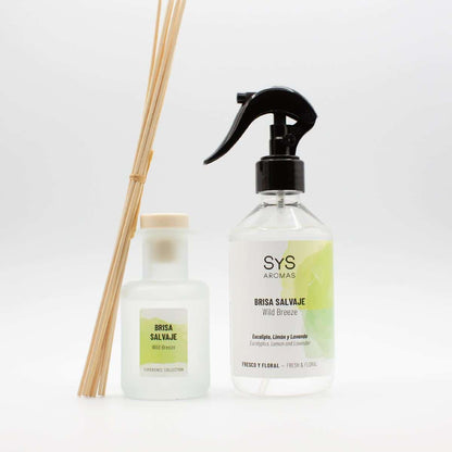 Ambientador Pulverizador Brisa Salvaje Experience SYS Aromas 300 ml | Eucalipto, Limón y Lavanda | Refrescante_3