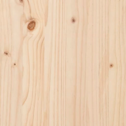 Jardinera De Madera Maciza De Pino 78x78x27 Cm_5