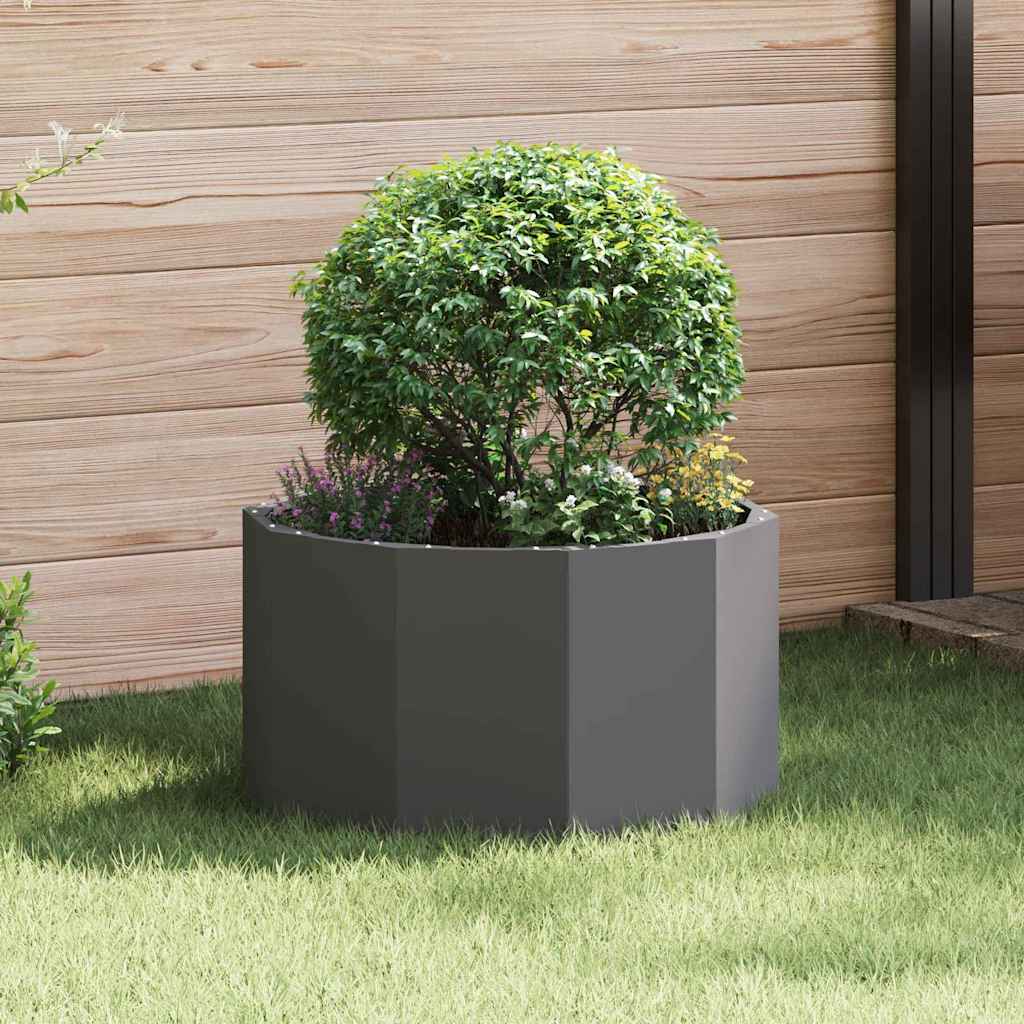 Jardinera Negro 60 X 60 X 35 Cm Acero_1
