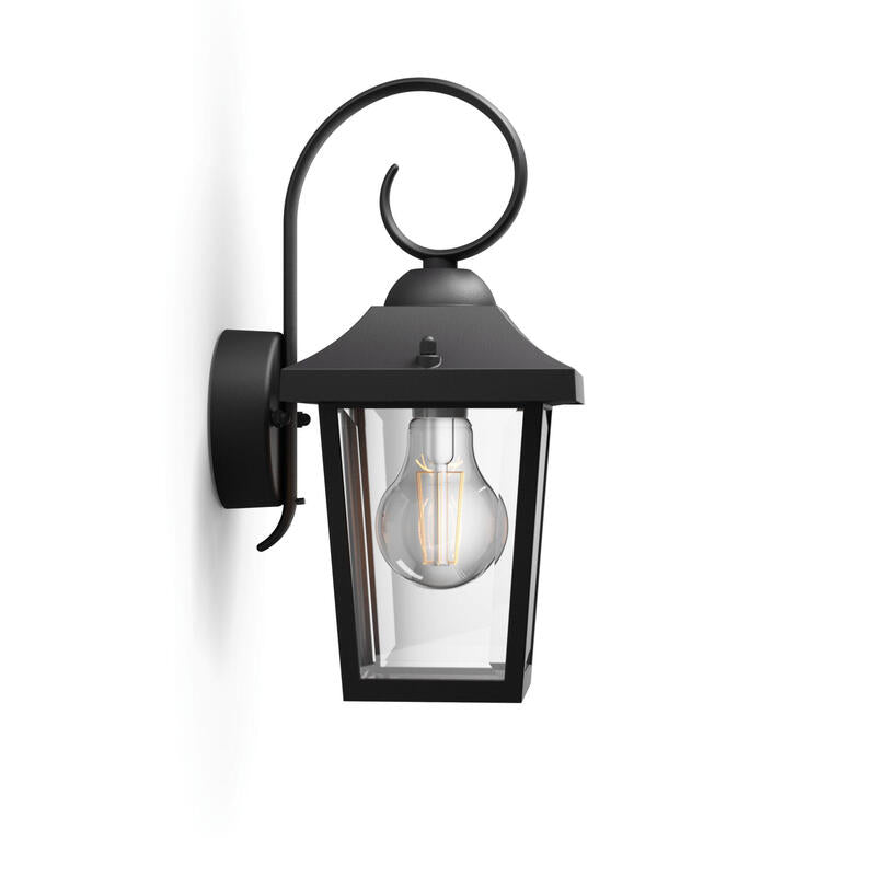 Aplique E27 Negro Buzzard Philips_1