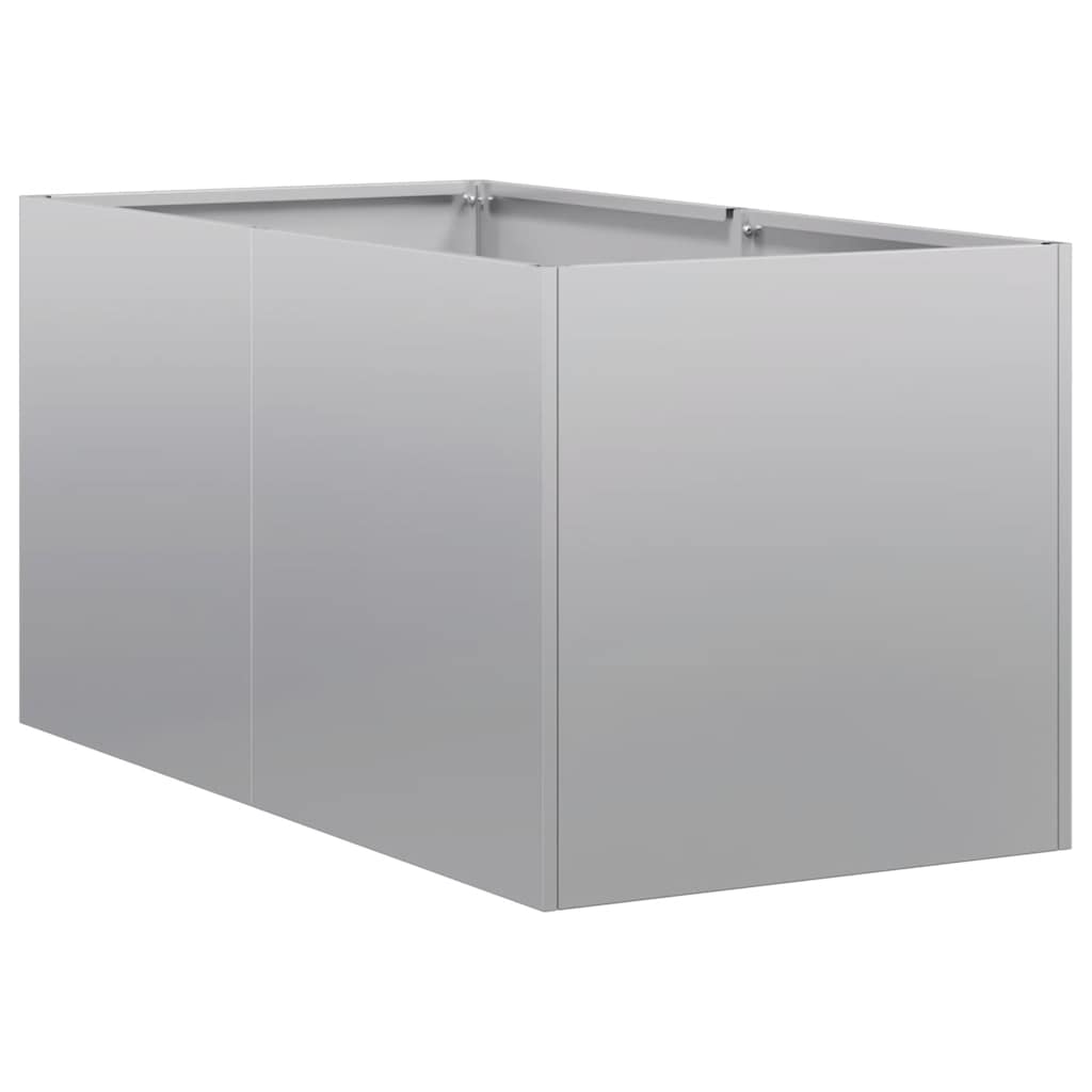 Jardinera 40x80x40 Cm De Acero Galvanizado_0