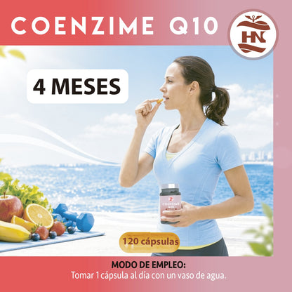 Pack 3 X Coenzima Q10 200mg + Vitamina E - 3 X 120 Cápsulas - Complemento Alimenticio_3