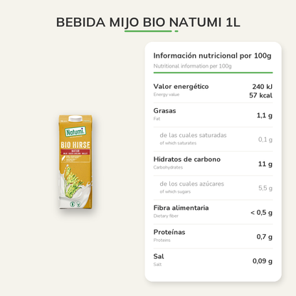 Información nutricional