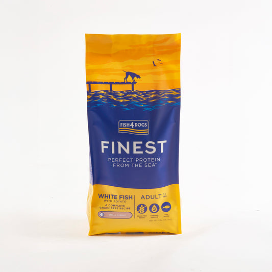 Fish4dogs Pienso Razas Pequeñas Sin Cereales – Pescado Blanco Y Patata 6 Kg_0