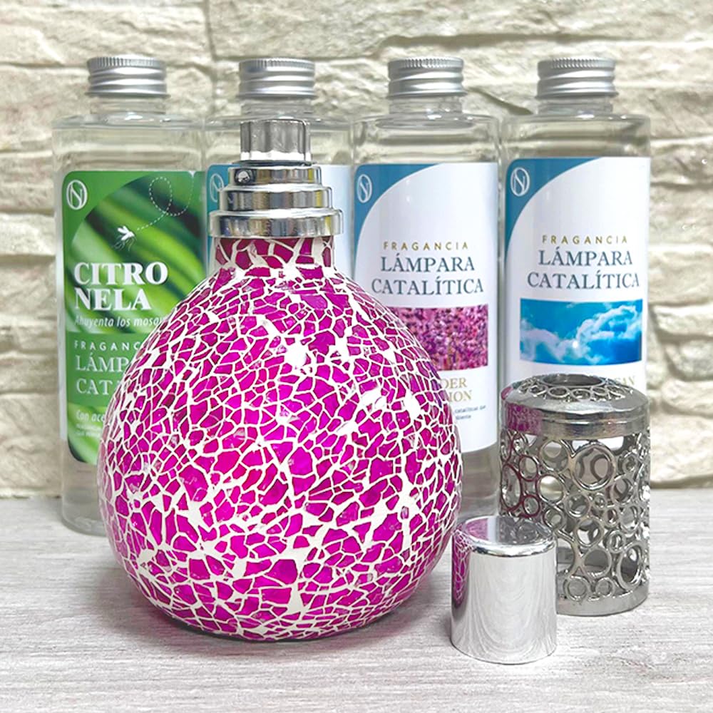 Pack Ahorro Mosaico Fucsia + Fragancia Mediterranean Light 500ml + Limpiador Neutro 200ml + Mecha De Repuesto_5