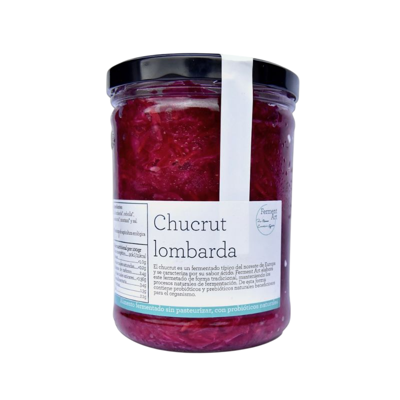 Chucrut Lombarda Eco Sin Pasteurizar Ferment Art 750 Gr_0