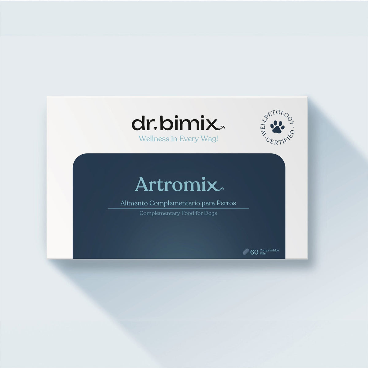 Suplemento Artromix para Perros Cuidado Articular 72 g dr.bimix
