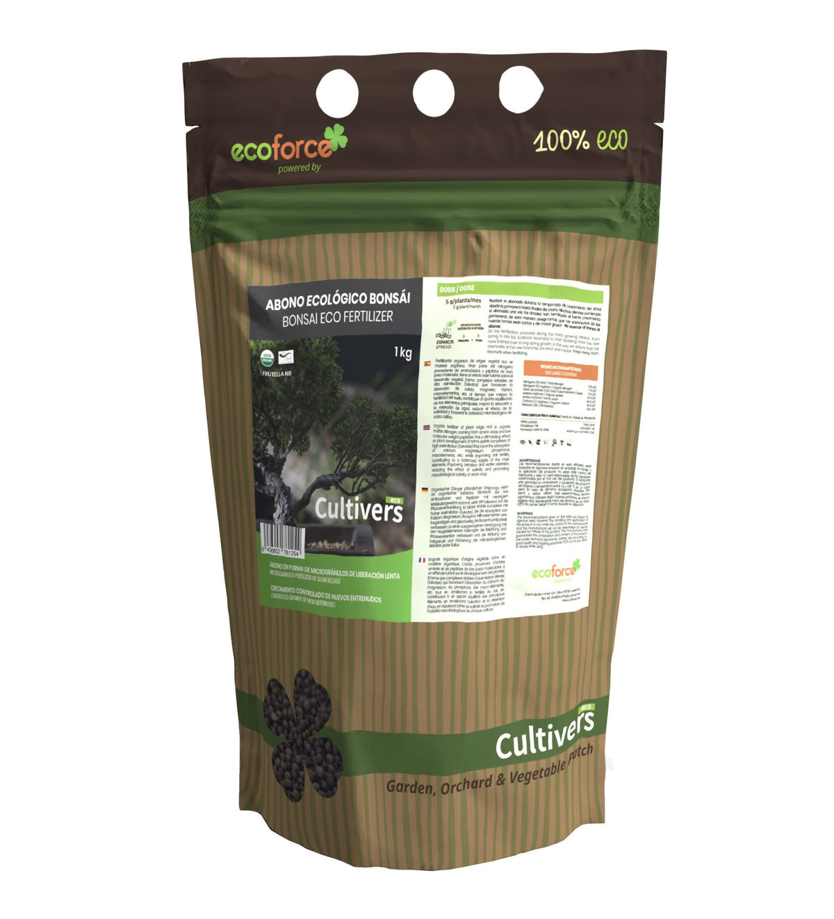 Abono Bonsai Ecológico Cultivers 2x1kg_1