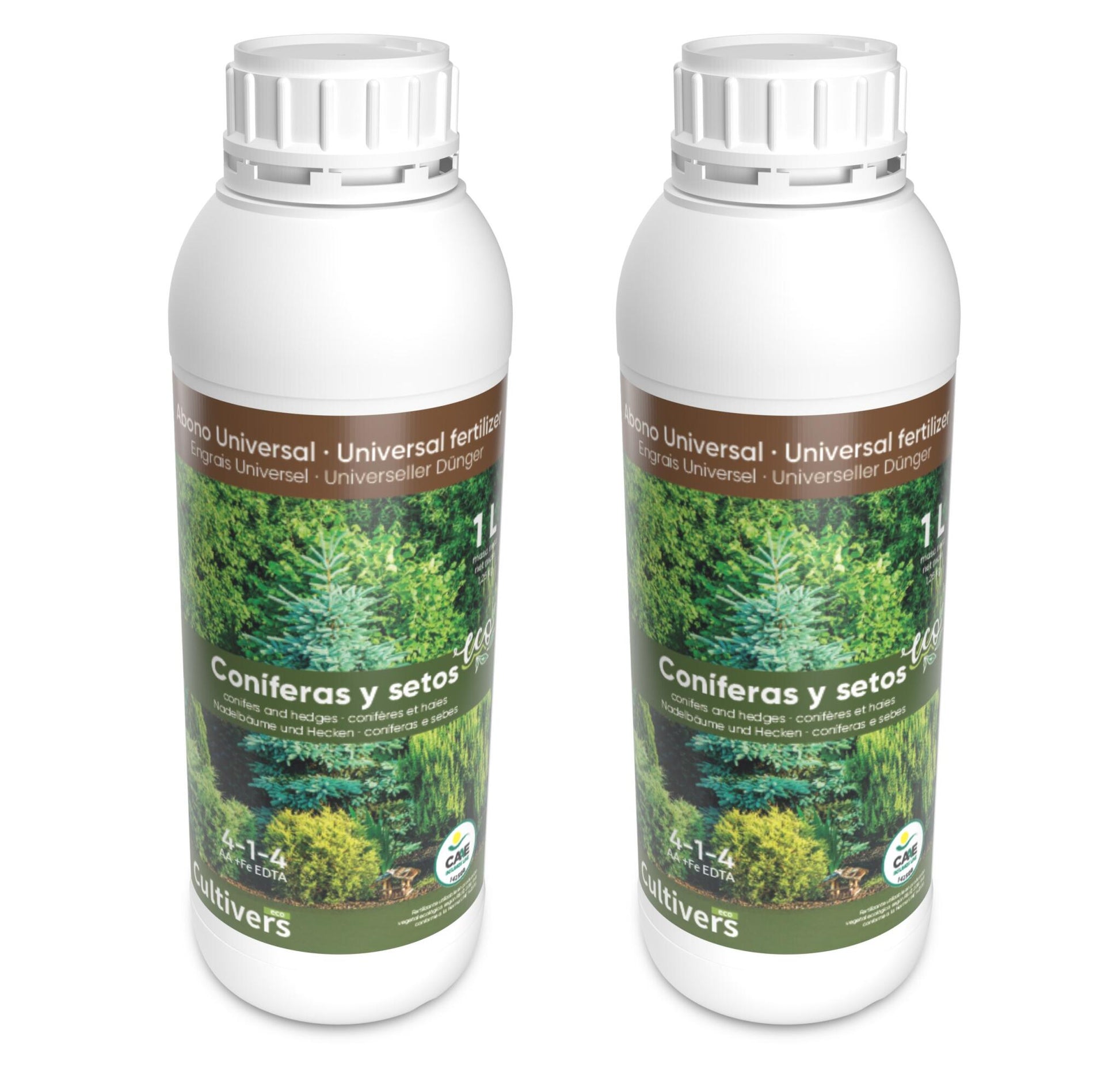 Abono Coníferas Líquido Ecológico Cultivers 10 L_1
