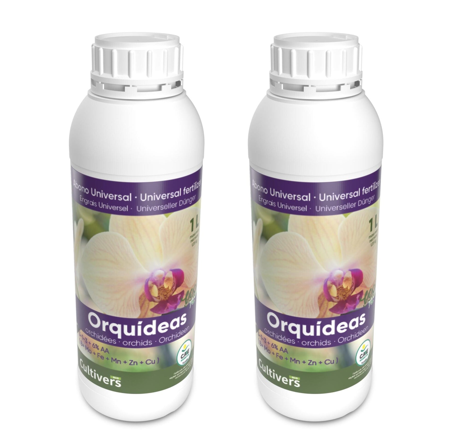 Abono Orquídeas Líquido Ecológico Cultivers 5 L_1
