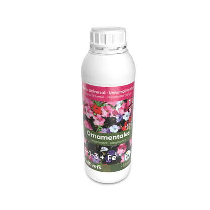 Abono Plantas Ornamentales Líquido Ecológico Cultivers 1 L_0