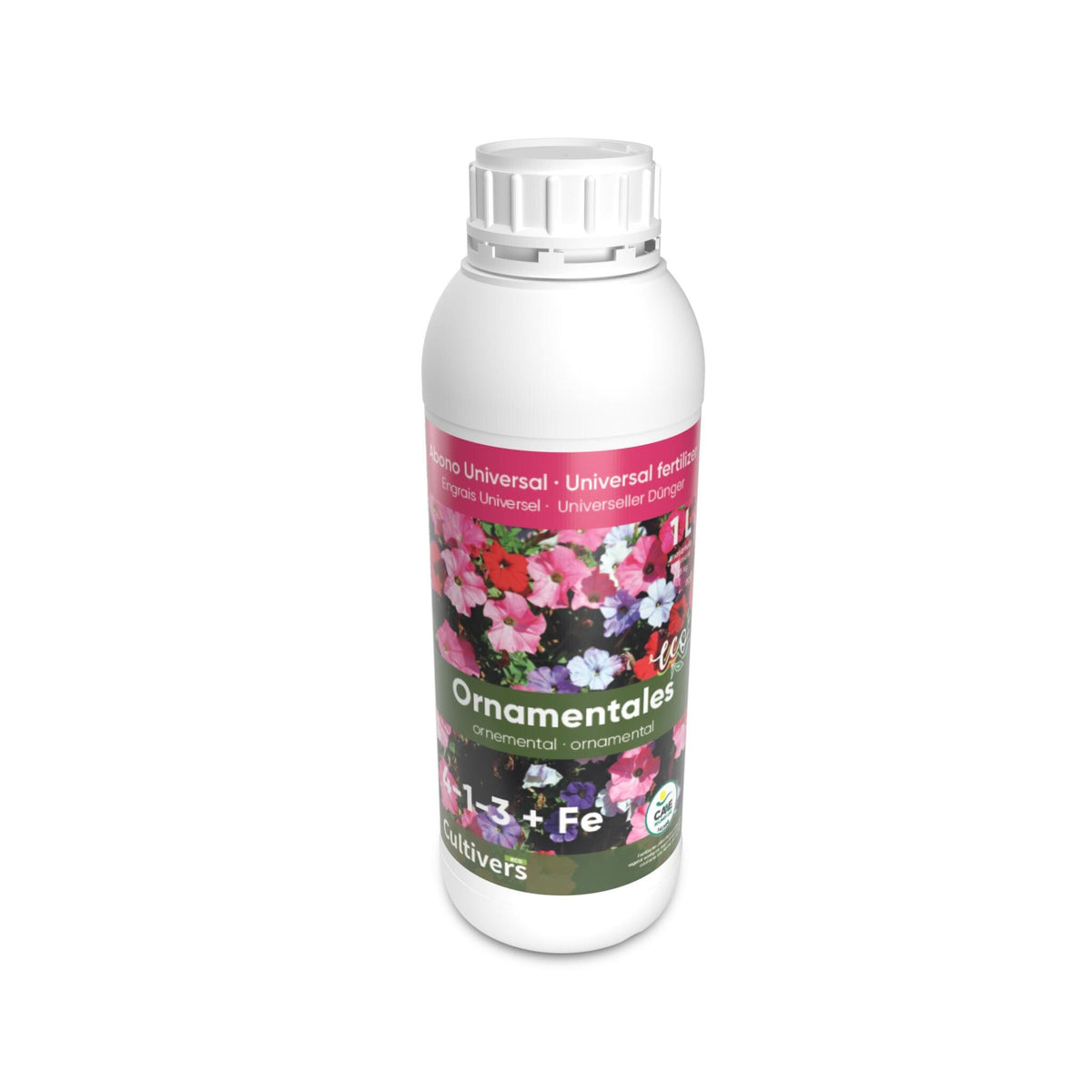 Abono Plantas Ornamentales Líquido Ecológico Cultivers 5 L_0
