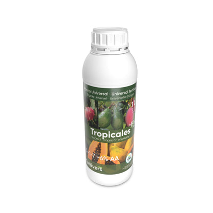 Abono Tropicales Líquido Ecológico Cultivers 5 L_0