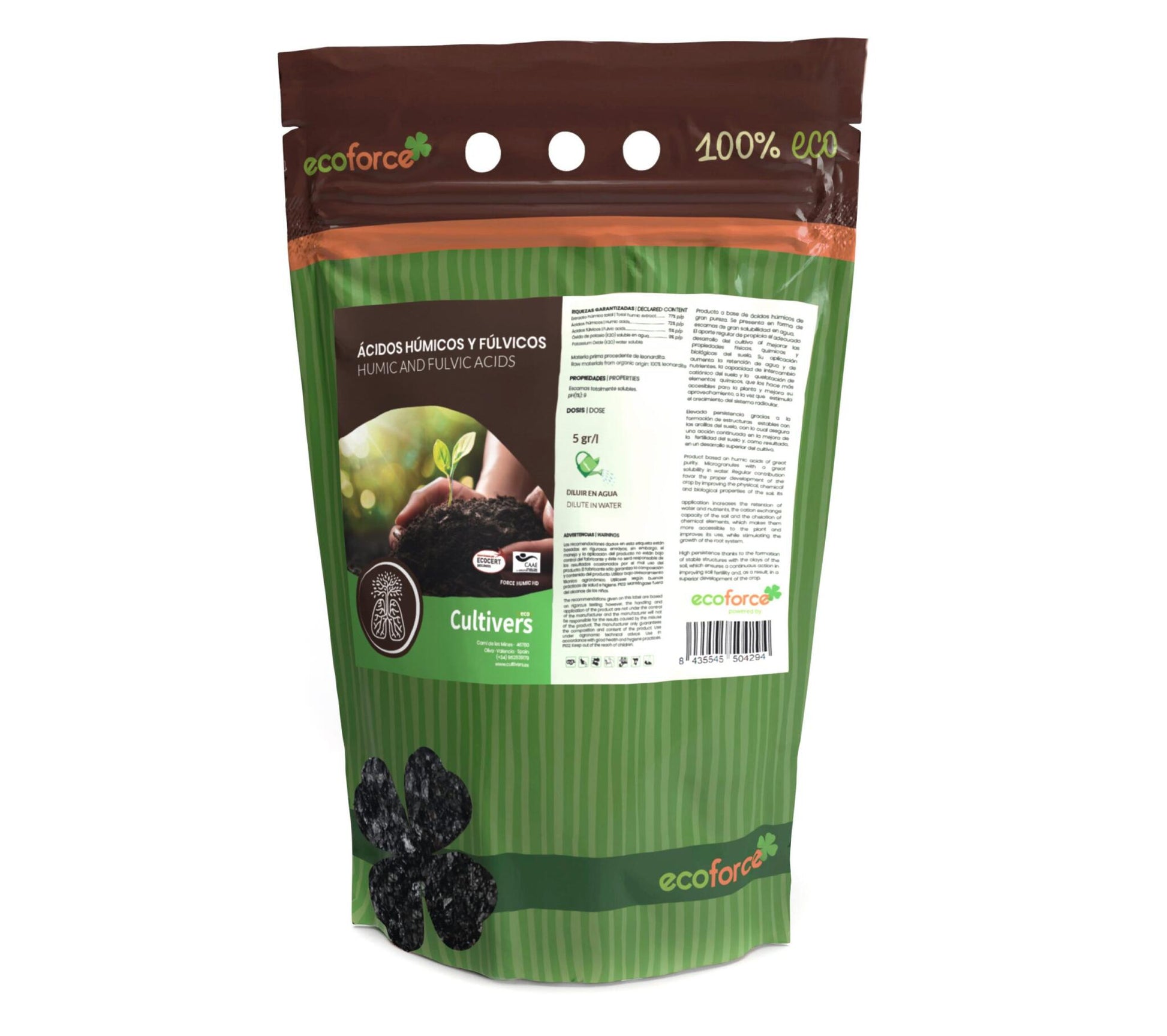 Ácidos Húmicos Solidos Cultivers 1 Kg_1