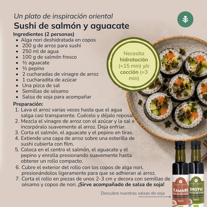 Alga Nori copos ECO Planeta Huerto 100 g
