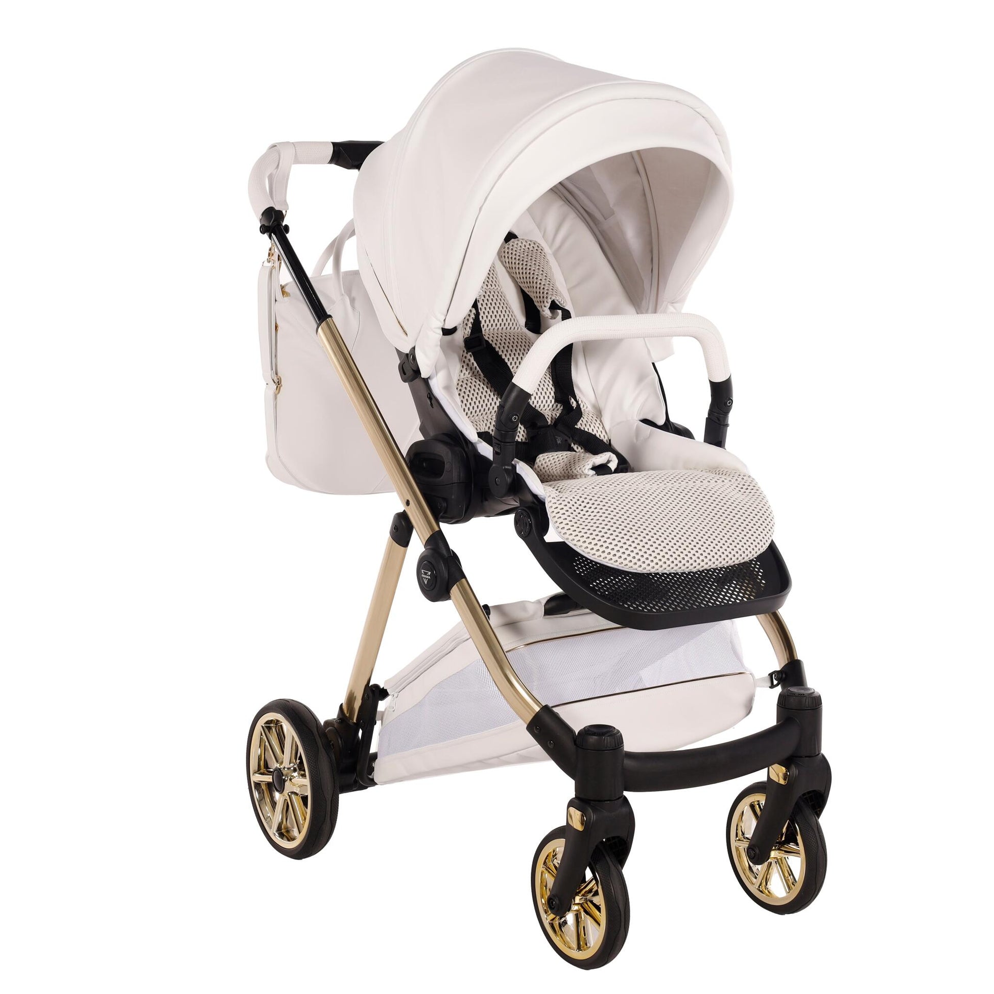 Art Deco Cochecito De Bebé Duo Blanco_1