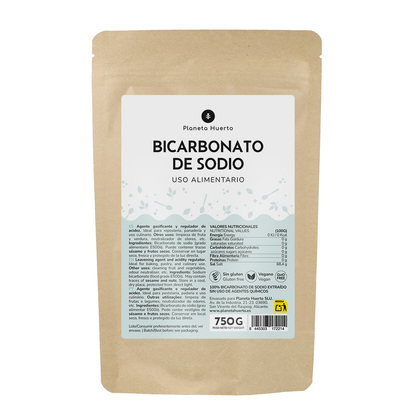 Bicarbonato de sodio alimentario Planeta Huerto 300 gr
