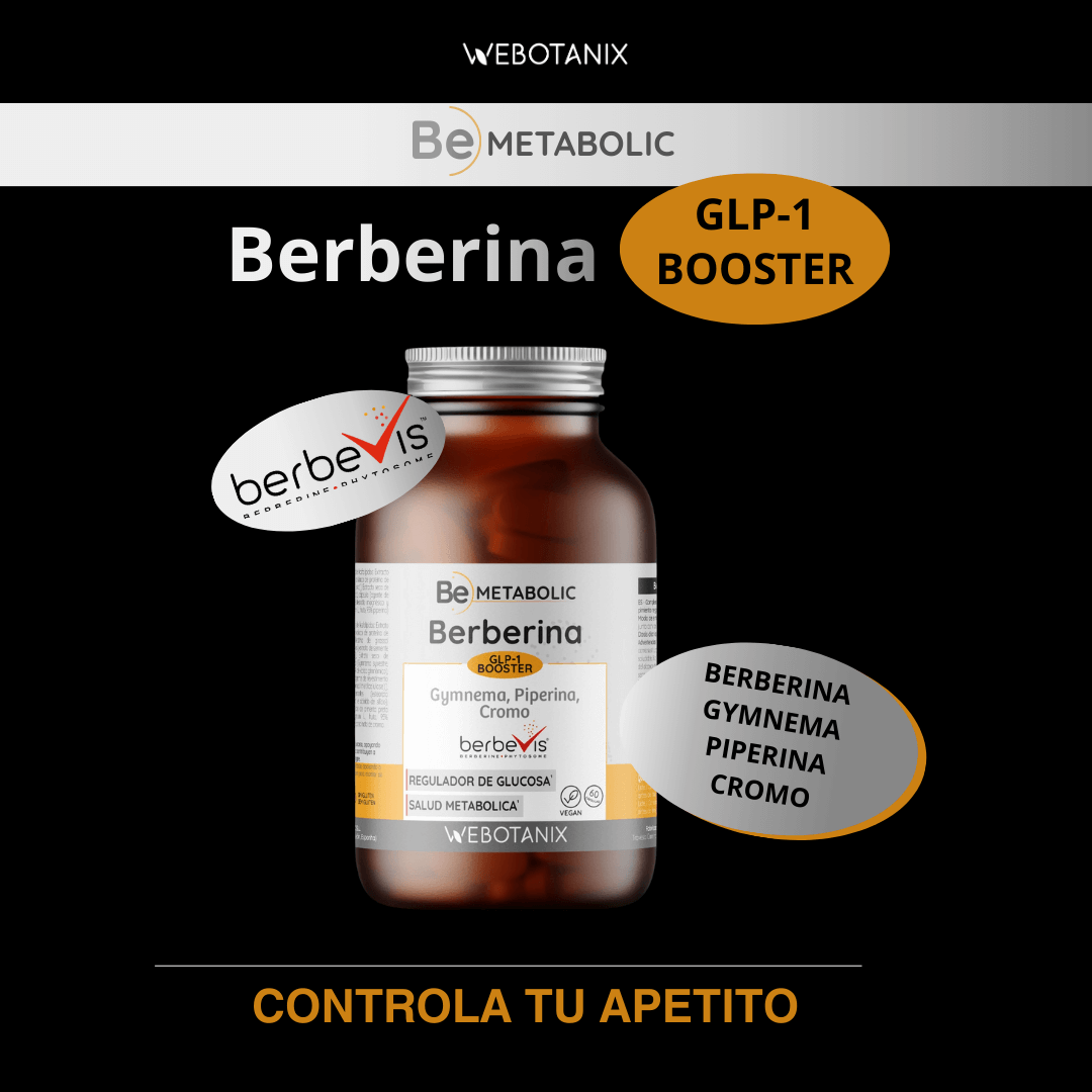 Berberina BeMetabolic WeBotanix 60 cápsulas