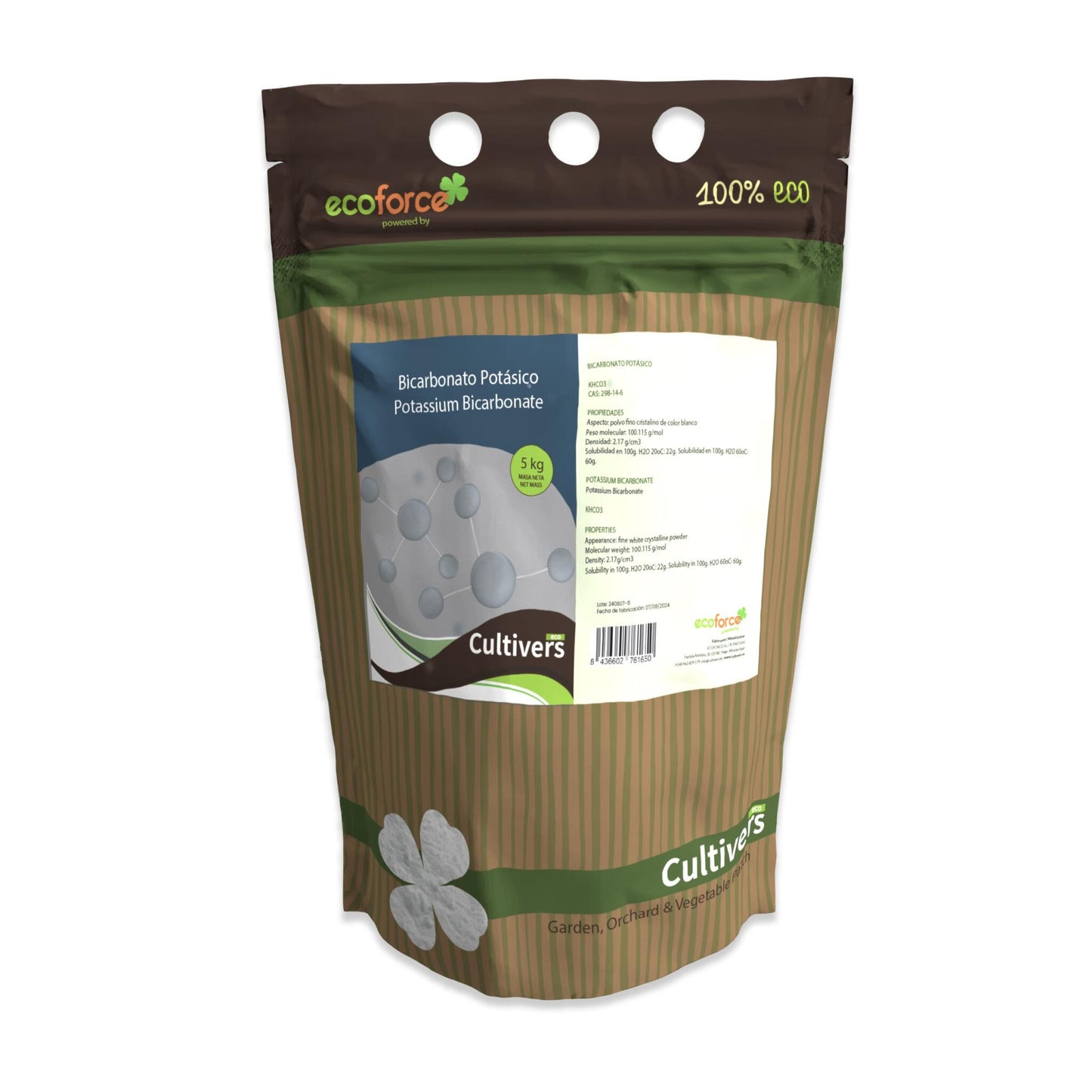 Bicarbonato De Potasio Cultivers 2x5kg_2