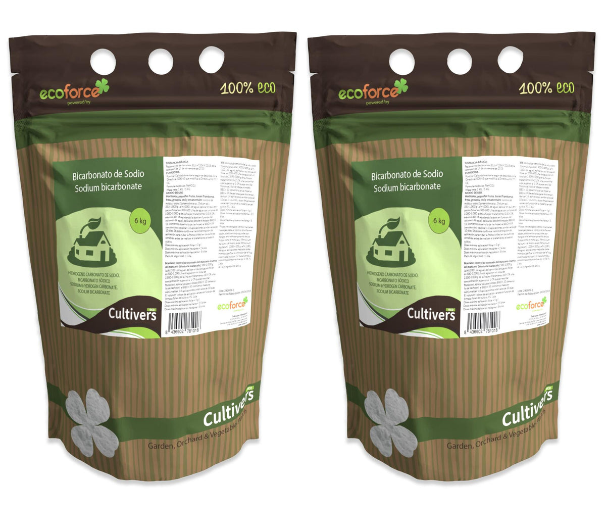 Bicarbonato De Sodio Cultivers 2x6kg_2