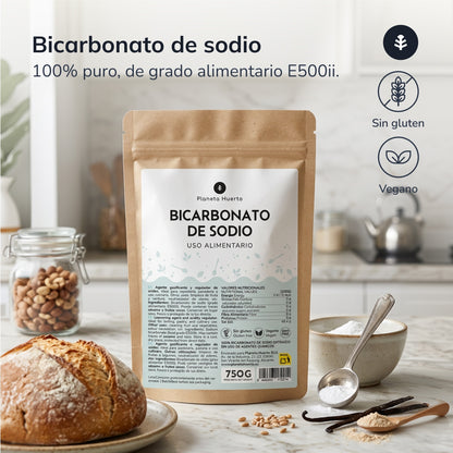 Bicarbonato de sodio alimentario Planeta Huerto 300 gr