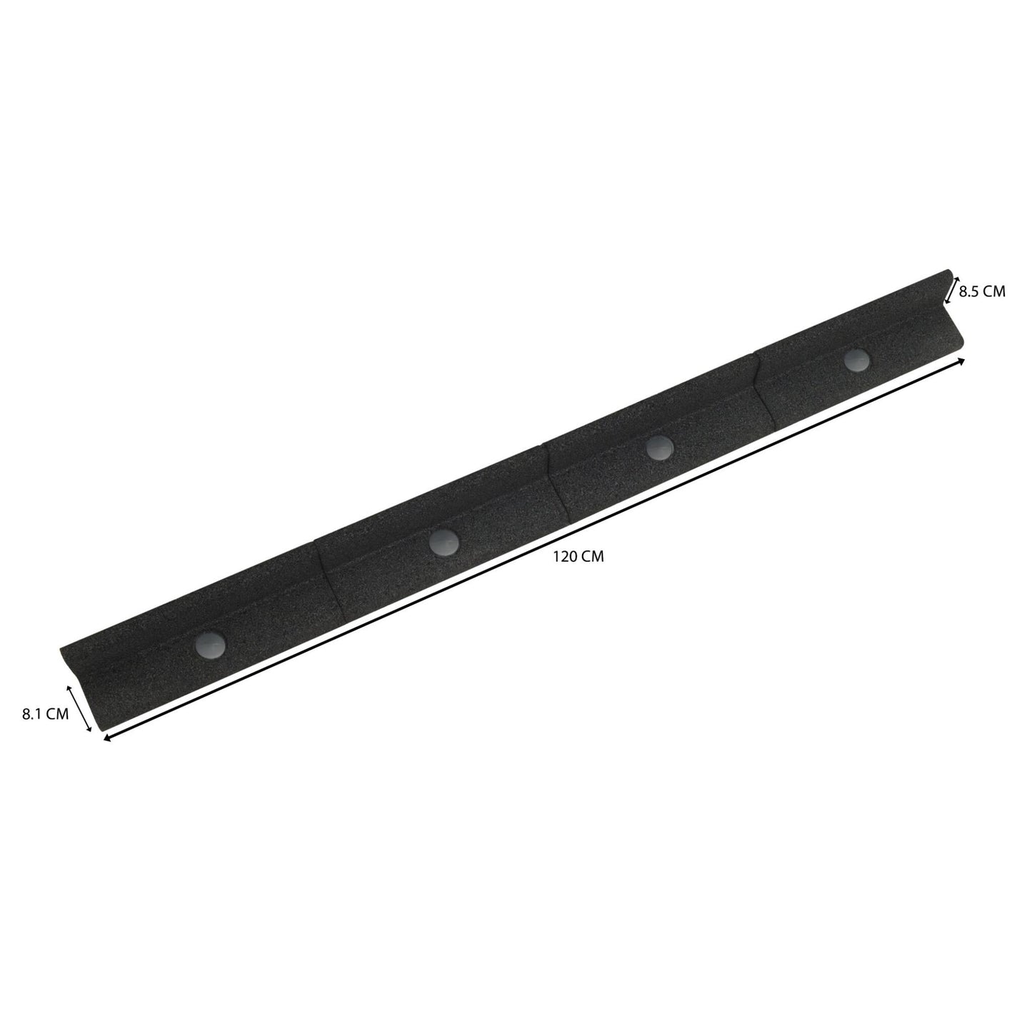 Bordura Flexible Para Jardín 48m Con Mazo – Negra_4