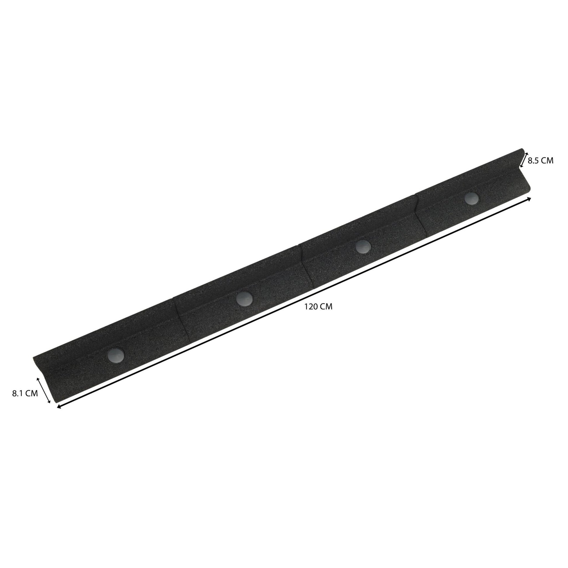 Bordura Flexible Para Jardín 55.2m Con Mazo – Negra_4