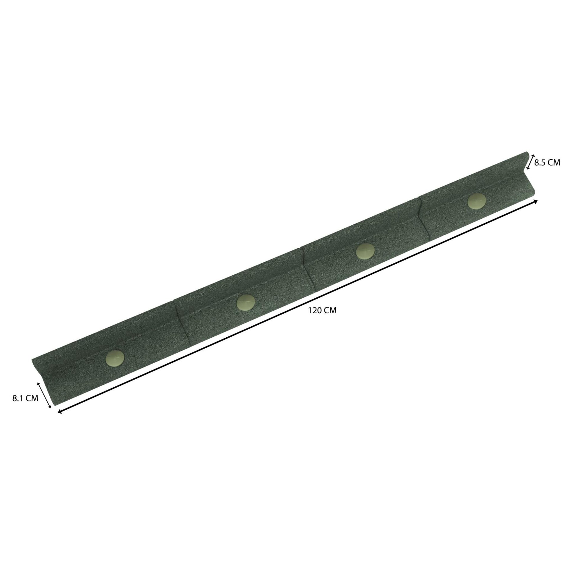 Bordura Flexible Para Jardín 60m Con Mazo – Verde_4