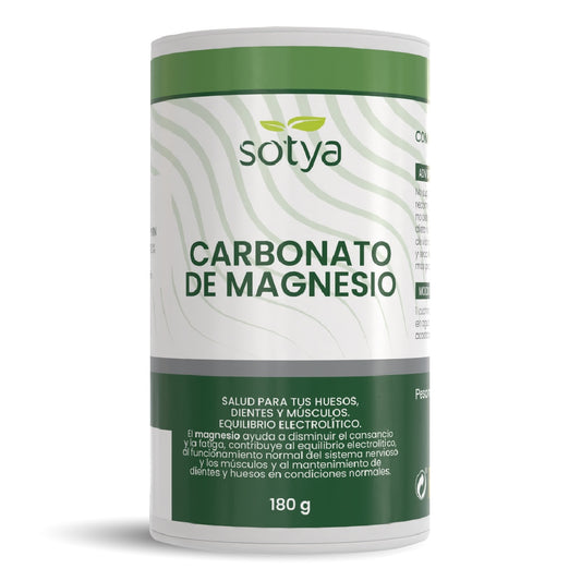 Carbonato Magnesio Natural Sotya 180 Gr