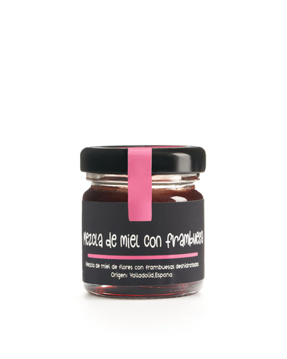 Caja De Mieles Al Rojo Vivo: Miel Con Remolacha, Miel Con Pimiento Caramelizado Y Miel Con Frambuesa_3