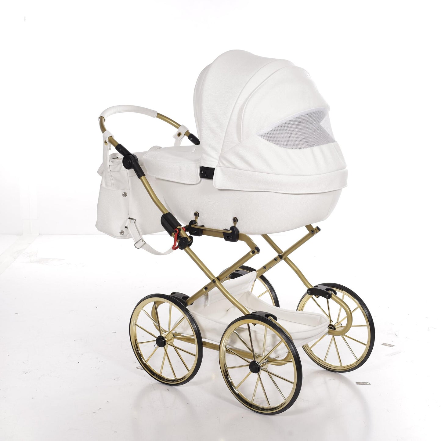 Carro De Muñecas Bon Bon Mini Classic Blanco_3