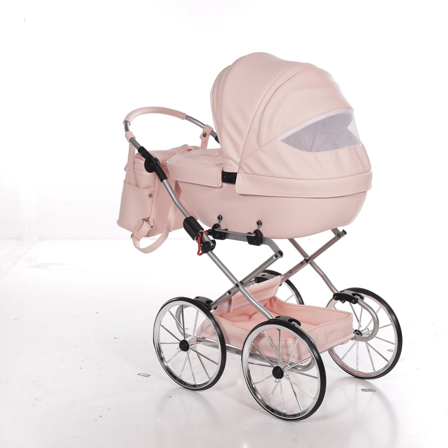 Carro De Muñecas Bon Bon Mini Classic Rosa_3