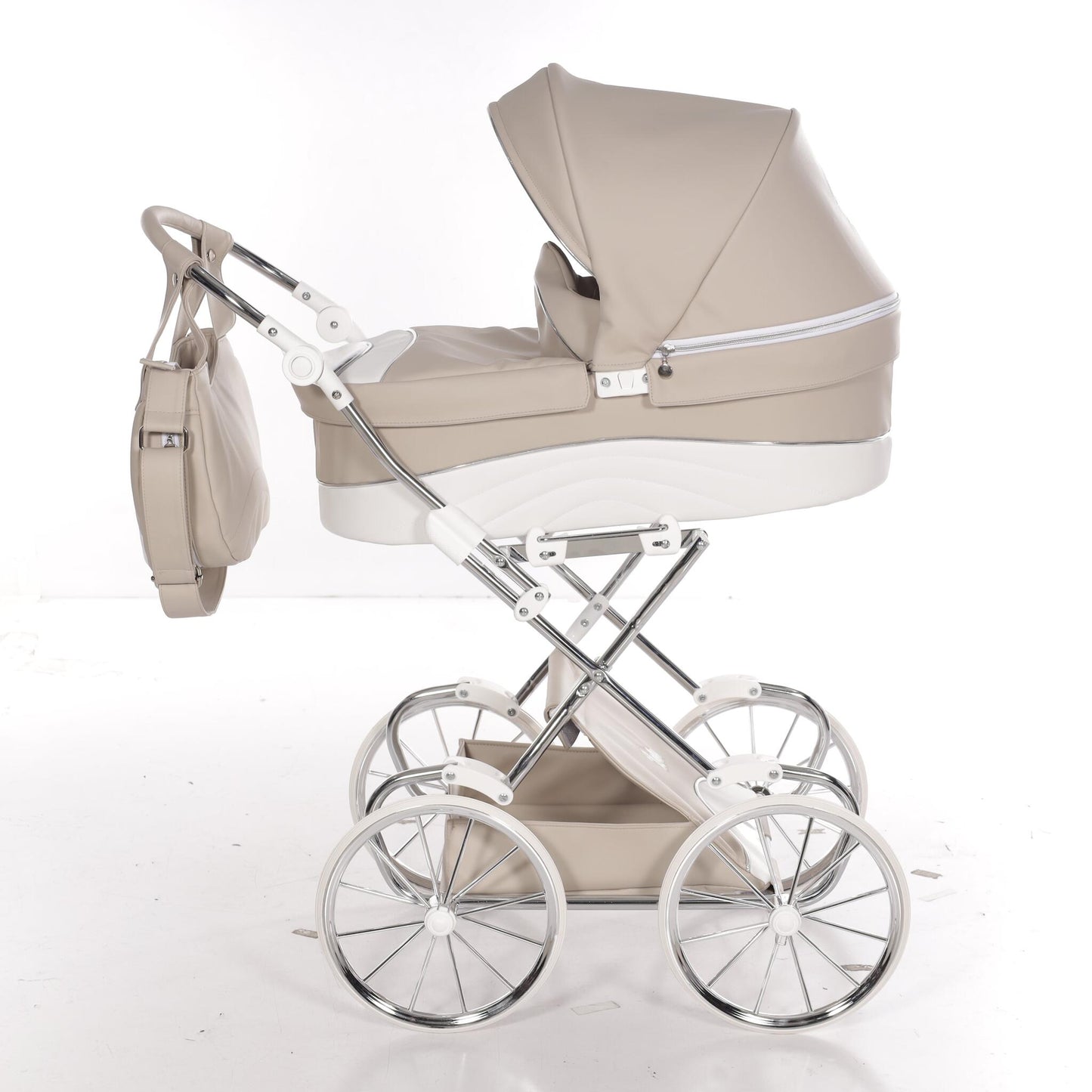 Carro De Muñecas Lulla Maxi Classic Beige_2