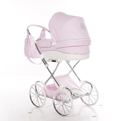 Carro De Muñecas Lulla Maxi Classic Rosa_0