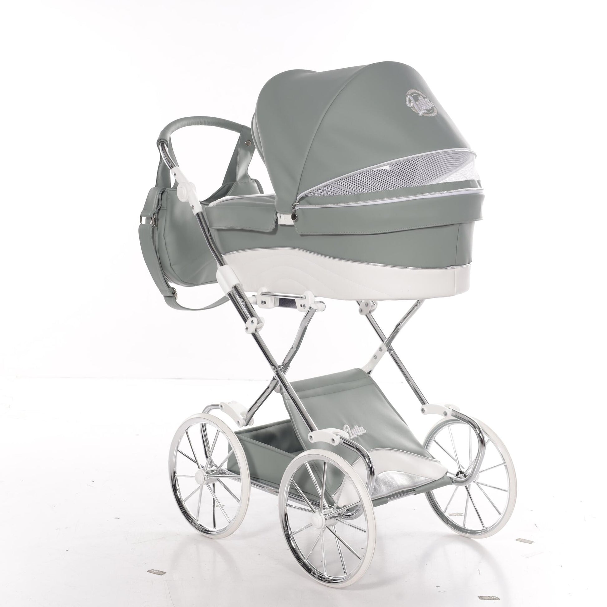 Carro De Muñecas Lulla Maxi Classic Verde_0