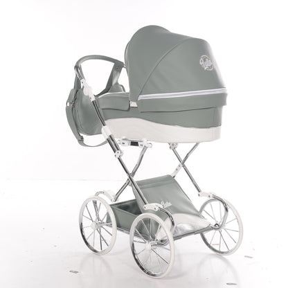 Carro De Muñecas Lulla Maxi Classic Verde_1
