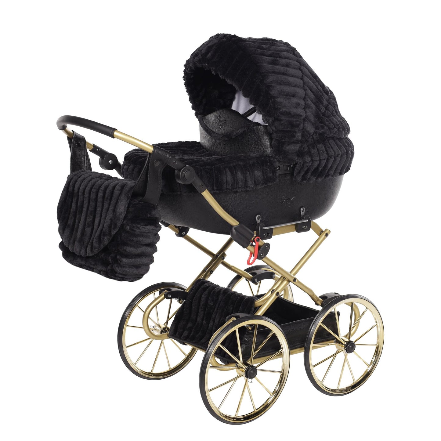 Carro De Muñecas Muffy Mini Classic Negro_3
