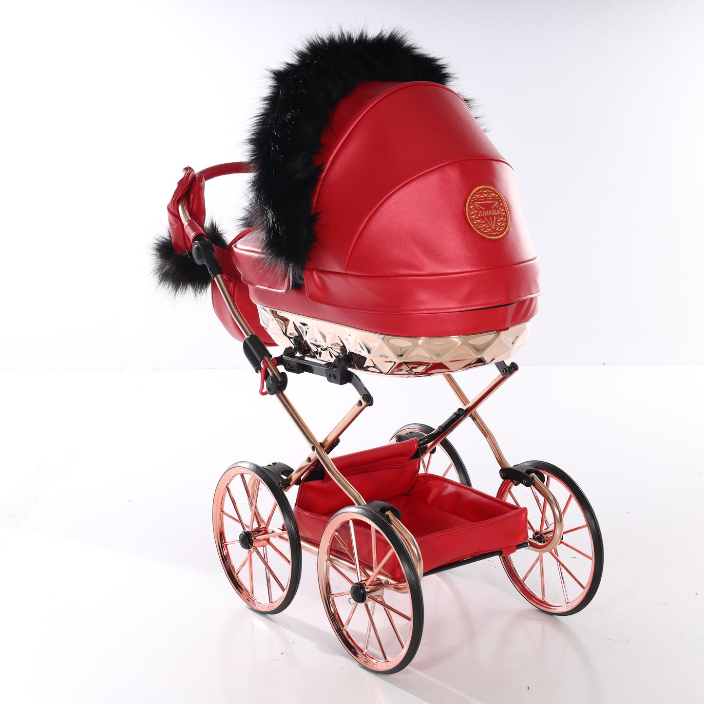 Carro De Muñecas Rudolph Classic Rojo_4