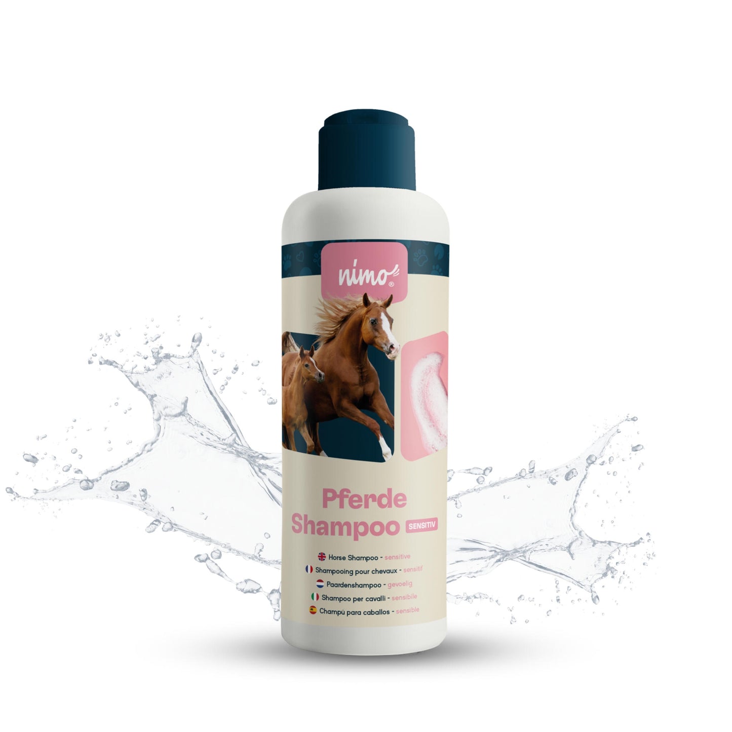 Champú Para Caballos Sensible - Nimo - 250 Ml_0