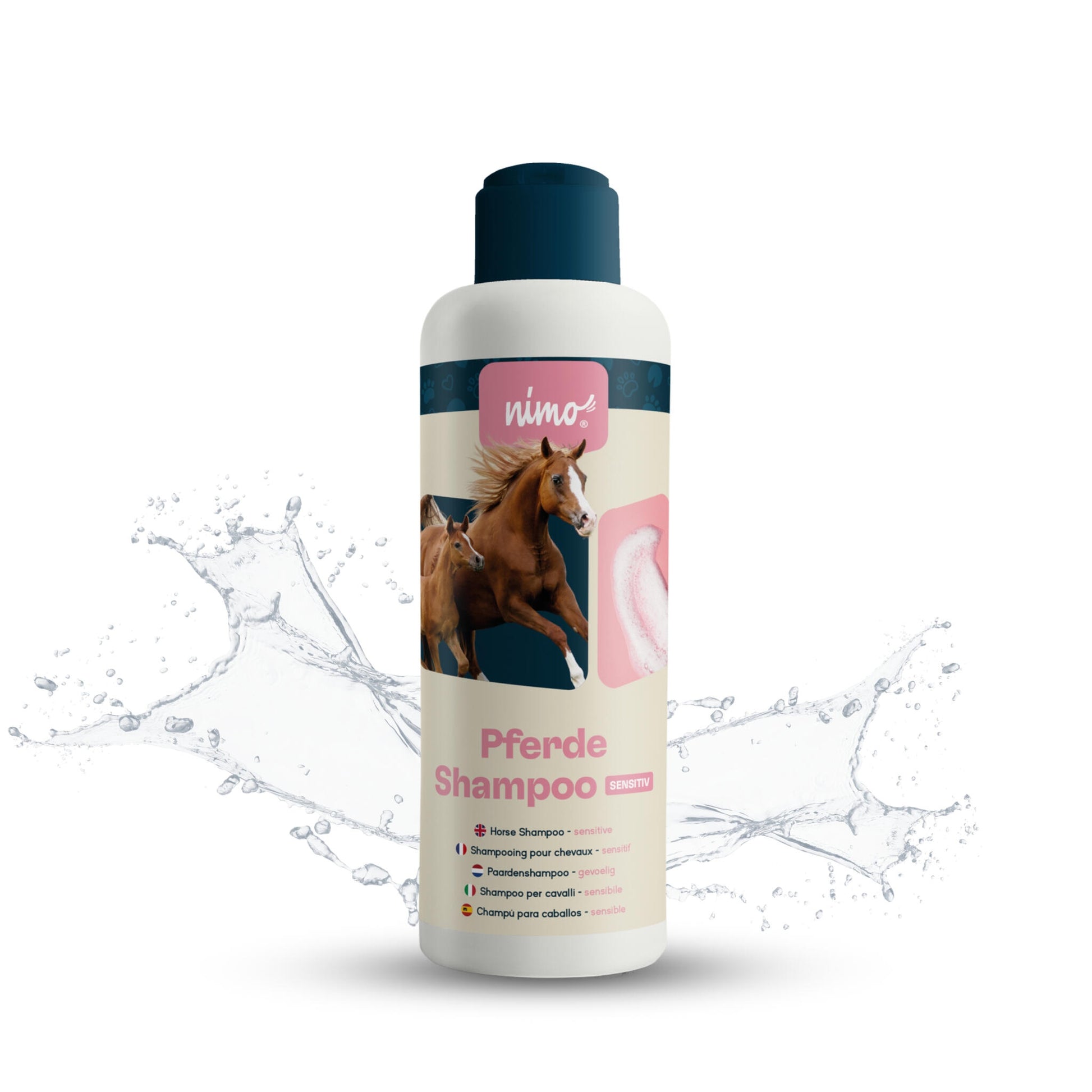 Champú Para Caballos Sensible - Nimo - 250 Ml_0