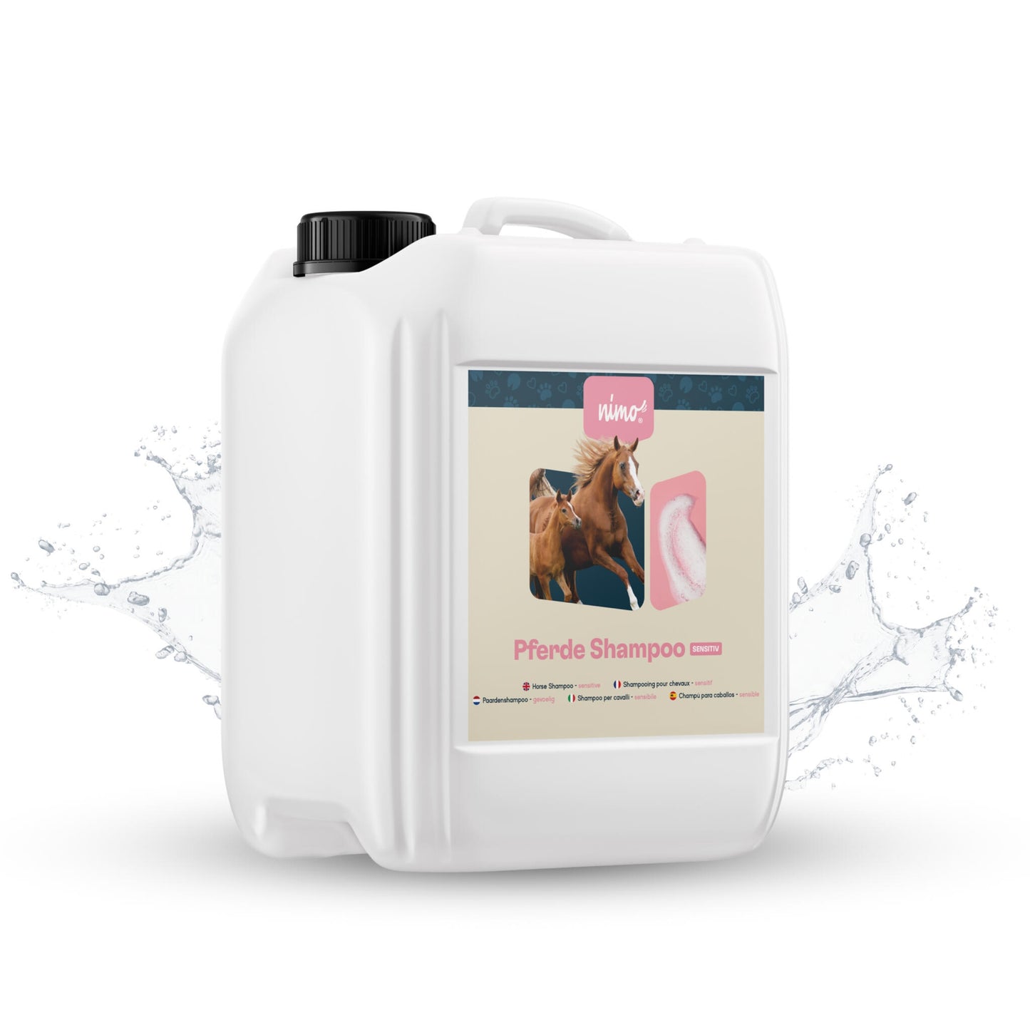 Champú Para Caballos Sensible - Nimo - 5 L_0