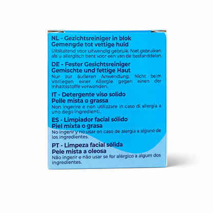 Limpiador facial sólido piel mixta-grasa Lamazuna 1 ud 25g