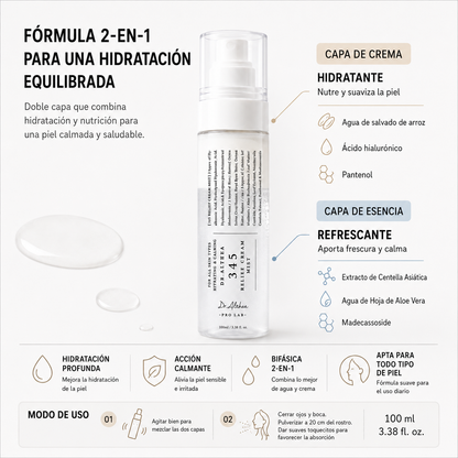 Bruma facial 345 Relief Cream Mist Dr. Althea 100 ml