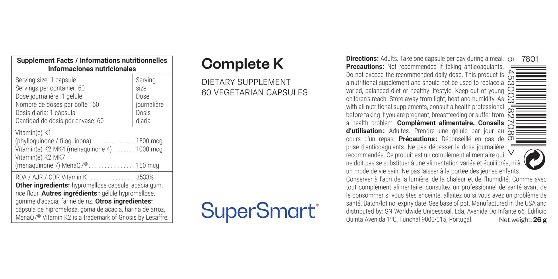 Complete K_1