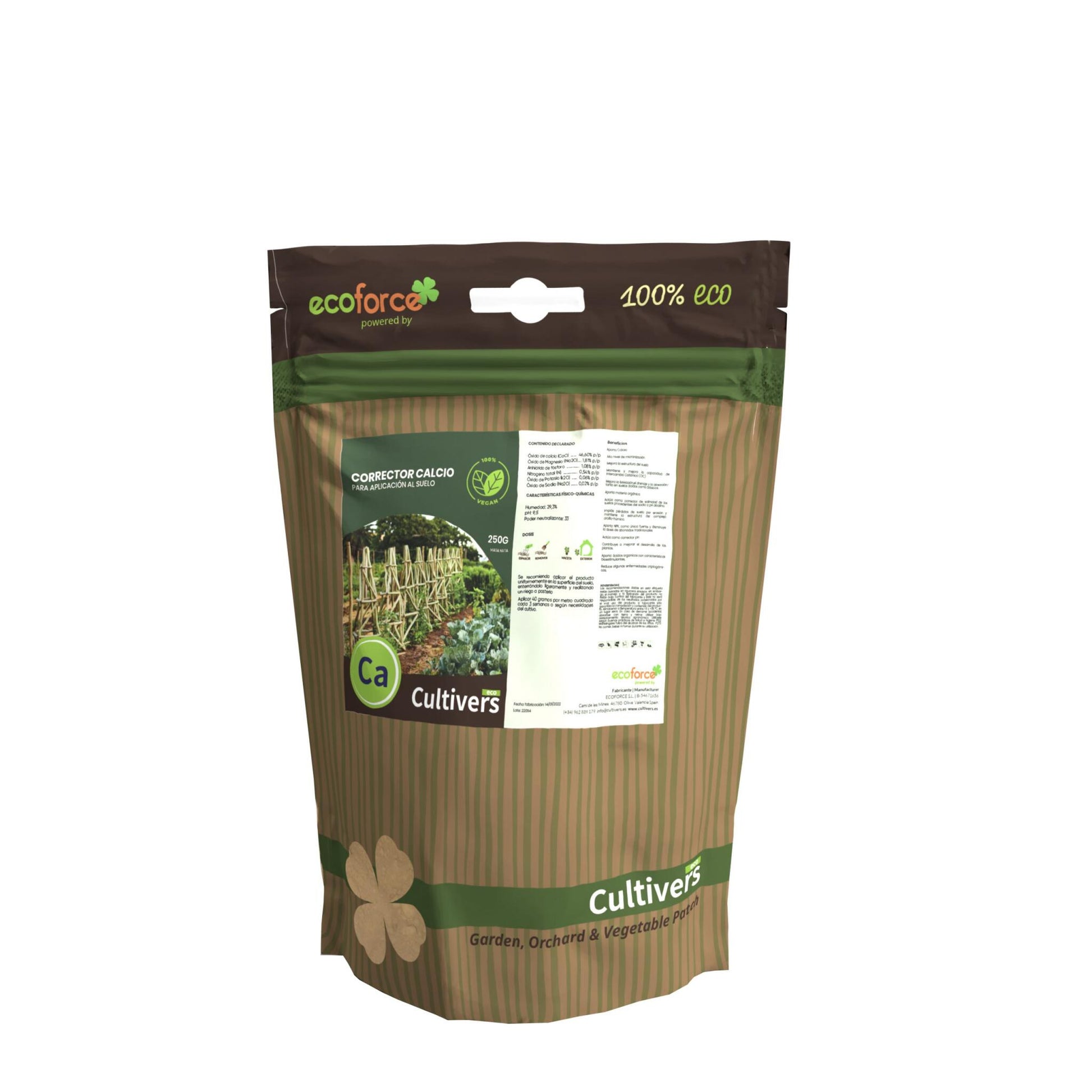 Corrector De Calcio Vegetal Cultivers 250 G_1