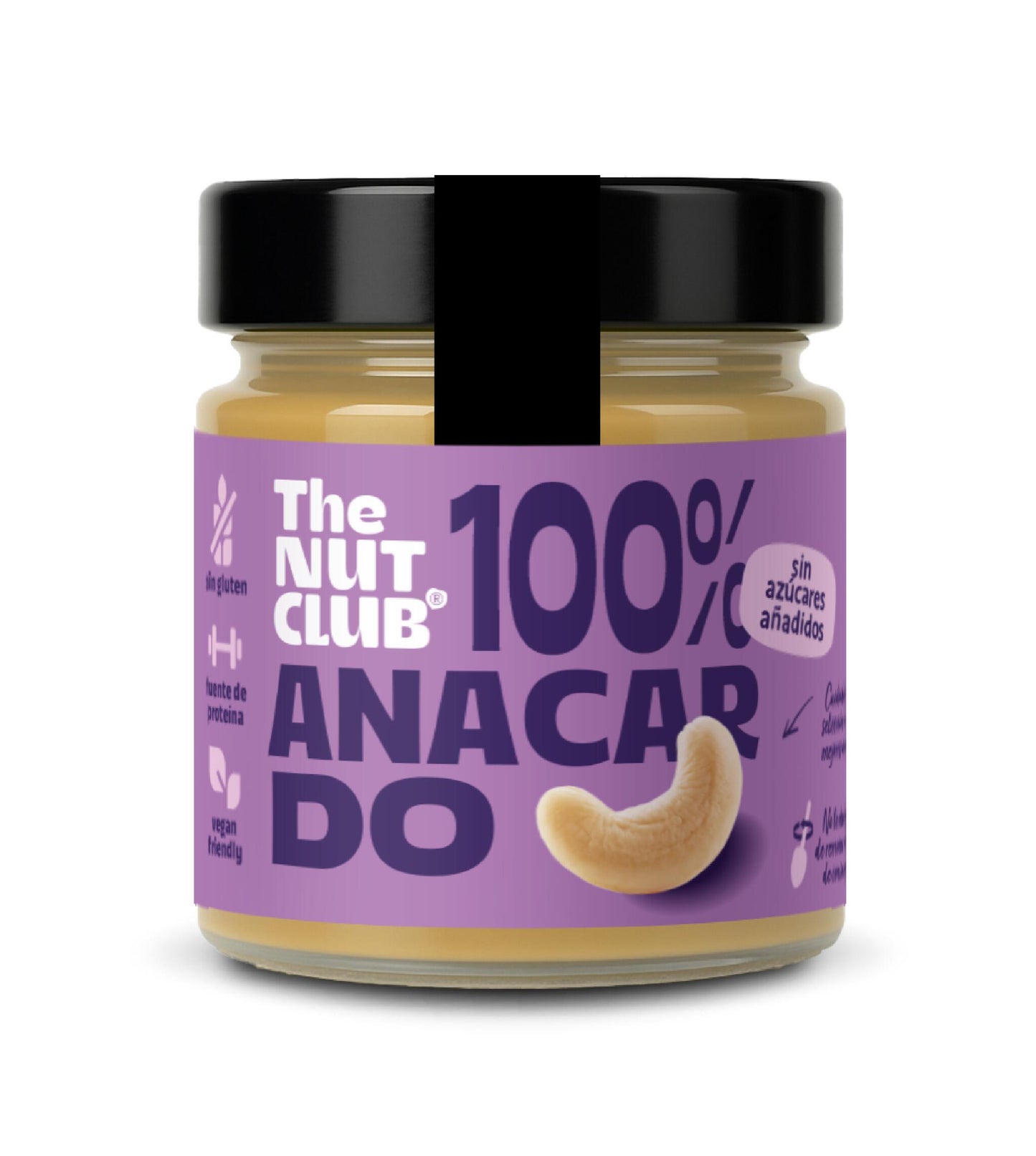 Crema 100% de anacardo The Nut Club 180g_0