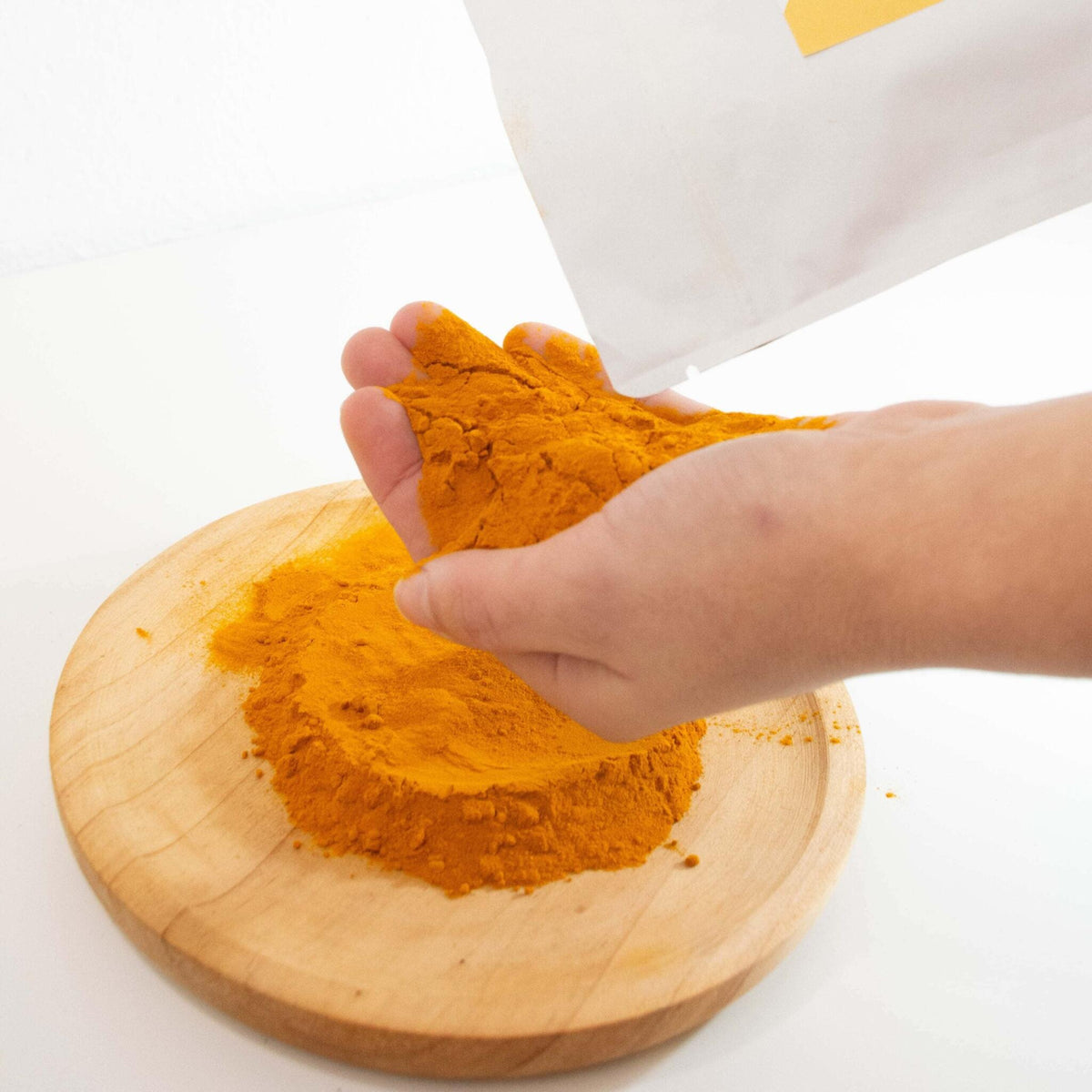 Cúrcuma en polvo ecológica, especia para curry, arroces y leche dorada 100 g_3