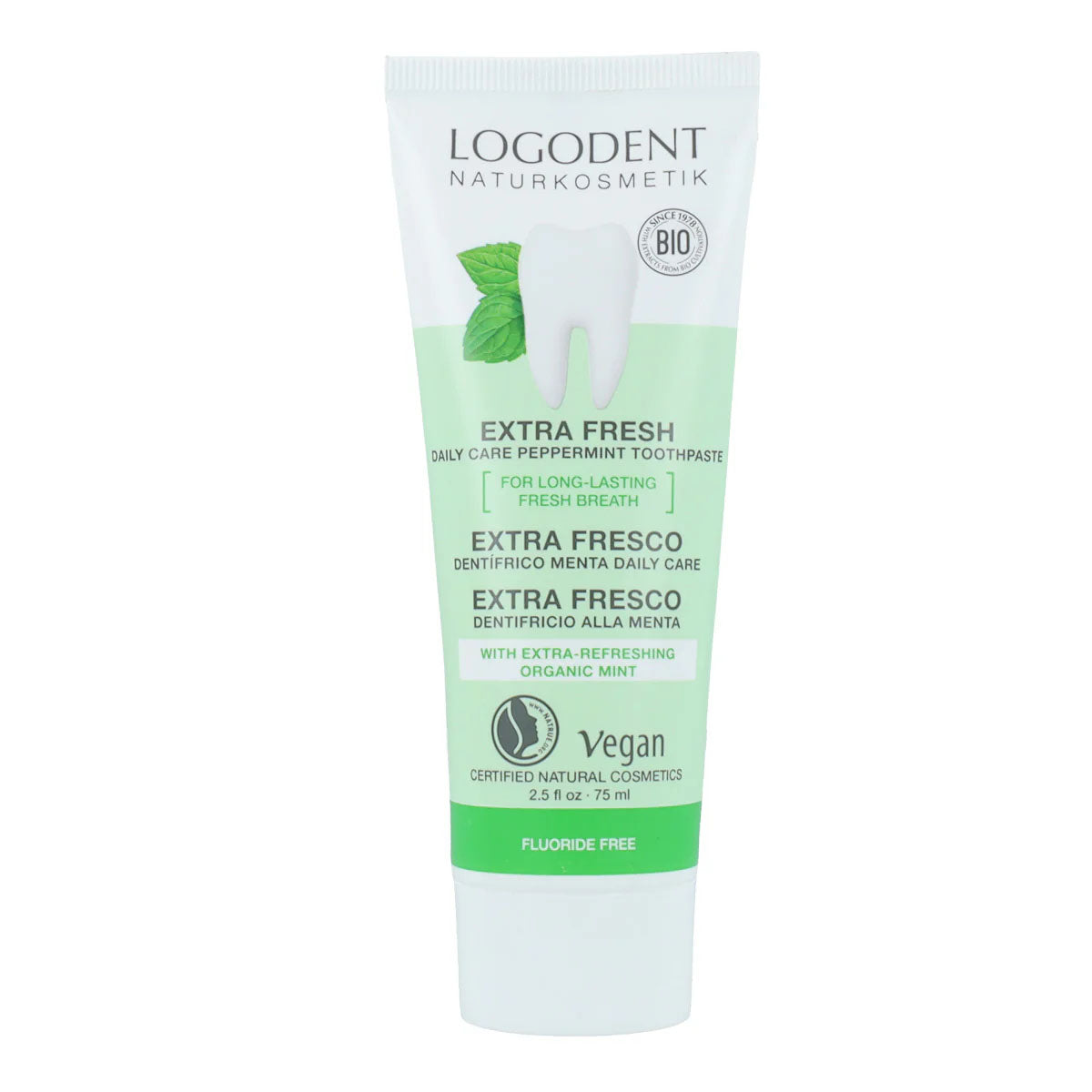 Pack Promo 2 x Dentífrico Menta Bio Daily Care Logona 75 ml